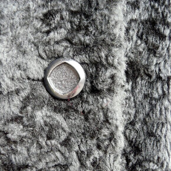 Vintage Dubrowsky & Joseph faux fur Persian / curly lamb coat / jacket, SM-MED - Picture 6 of 10